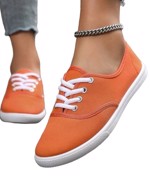 Sneakers/gårdsangersko - fede orange sko